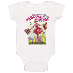 The Sound Of Music, T-shirt, Julie Andrews, Musical, Retro onesie Baby One Piece The Sound Of Music, T-shirt, Julie Andrews, Musical, Retro onesie Baby One Piece