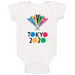 Tokyo 2020 Olympics Logo onesie Baby One Piece Tokyo 2020 Olympics Logo onesie Baby One Piece