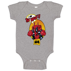 Deadpool Movie T Shirt I Am The Night!! Batman Funny Parody Official Unisex Apparel onesie Baby One Piece Deadpool Movie T Shirt I Am The Night!! Batman Funny Parody Official Unisex Apparel onesie Baby One Piece