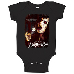 Night Of The Demons 2 Scary Movie Halloween onesie Baby One Piece Night Of The Demons 2 Scary Movie Halloween onesie Baby One Piece