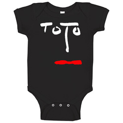 Toto Face Symbol Rock Band Legend onesie Baby One Piece Toto Face Symbol Rock Band Legend onesie Baby One Piece