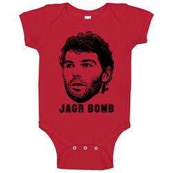 Jaromir Jagr New Jersey Hockey Jagr Bomb onesie Baby One Piece Jaromir Jagr New Jersey Hockey Jagr Bomb onesie Baby One Piece
