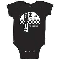 2 Tone The Specials Records 45 onesie Baby One Piece 2 Tone The Specials Records 45 onesie Baby One Piece