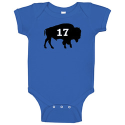 Buffalo Football Fans Josh Allen Cool onesie Baby One Piece