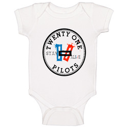 21stayalive Uni White onesie Baby One Piece 21stayalive Uni White onesie Baby One Piece