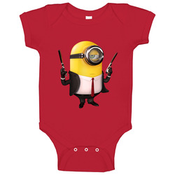Hitman Minion onesie Baby One Piece Hitman Minion onesie Baby One Piece