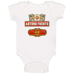 Cuban Cigar Arturo Fuente Opus X Dominican Tobacco Havana Popular Smoke Logo Label onesie Baby One Piece Cuban Cigar Arturo Fuente Opus X Dominican Tobacco Havana Popular Smoke Logo Label onesie Baby One Piece