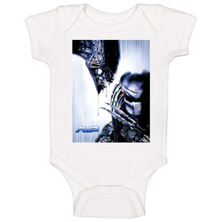 Avp Alien Vs Predator onesie Baby One Piece Avp Alien Vs Predator onesie Baby One Piece