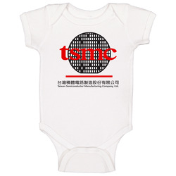 Taiwan Semiconductor Manufacturing Company Industry Tsmc Pig In onesie Baby One Piece Taiwan Semiconductor Manufacturing Company Industry Tsmc Pig In onesie Baby One Piece