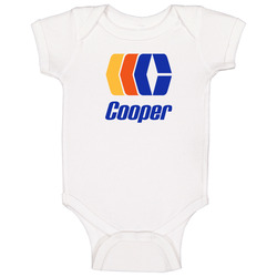 Cooper Hockey Logo onesie Baby One Piece Cooper Hockey Logo onesie Baby One Piece