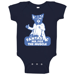 Fantastic Mr Fox Movie The Muscle onesie Baby One Piece Fantastic Mr Fox Movie The Muscle onesie Baby One Piece