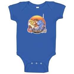 Retro Thunder Cats Tv Cartoon Show Logo onesie Baby One Piece Retro Thunder Cats Tv Cartoon Show Logo onesie Baby One Piece