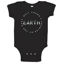 Earth Neil Young onesie Baby One Piece Earth Neil Young onesie Baby One Piece