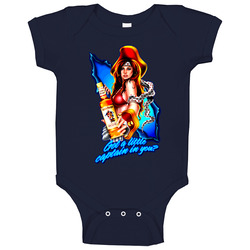 Captain Rum Sexy Woman Funny onesie Baby One Piece Captain Rum Sexy Woman Funny onesie Baby One Piece