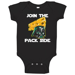 Join The Pack Side onesie Baby One Piece