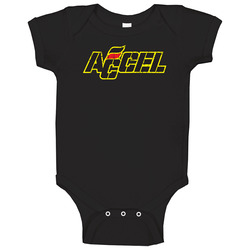 Accel Ignition Automobile Car Parts Cool Brand Logo onesie Baby One Piece Accel Ignition Automobile Car Parts Cool Brand Logo onesie Baby One Piece