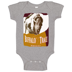 Buffalo Trace Whisky Bourbon Scotch Alcohol Spiritrs onesie Baby One Piece Buffalo Trace Whisky Bourbon Scotch Alcohol Spiritrs onesie Baby One Piece