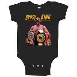 Tyson Fury Gypsy King British Boxing Champion Fight Fan onesie Baby One Piece Tyson Fury Gypsy King British Boxing Champion Fight Fan onesie Baby One Piece