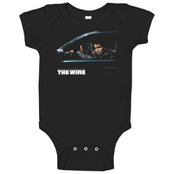 The Wire Hbo onesie Baby One Piece The Wire Hbo onesie Baby One Piece
