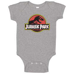 Jurassic Park Ringer onesie Baby One Piece Jurassic Park Ringer onesie Baby One Piece