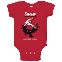 Gymkata 80s Retro Movie onesie Baby One Piece Gymkata 80s Retro Movie onesie Baby One Piece