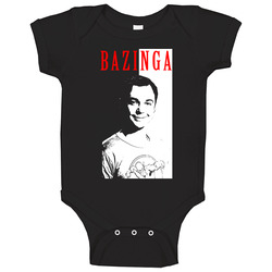 Big Bang Theory Sheldon Cooper Scarface onesie Baby One Piece Big Bang Theory Sheldon Cooper Scarface onesie Baby One Piece