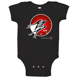 Suzuki Hayabusa Black onesie Baby One Piece