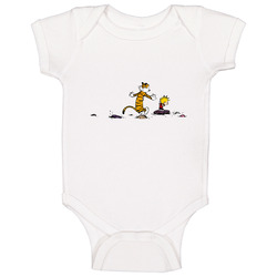 Calvin And Hobbes 7 onesie Baby One Piece Calvin And Hobbes 7 onesie Baby One Piece
