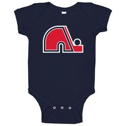 Quebec Nordiques Vintage French Hockey Logo onesie Baby One Piece Quebec Nordiques Vintage French Hockey Logo onesie Baby One Piece