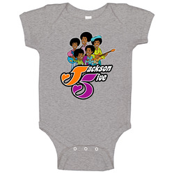 Jackson 5, five, cartoon, T-Shirt, animated, Series, Kids onesie Baby One Piece Jackson 5, five, cartoon, T-Shirt, animated, Series, Kids onesie Baby One Piece