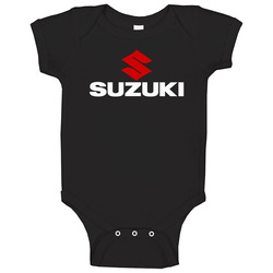 Suzuki Black onesie Baby One Piece Suzuki Black onesie Baby One Piece