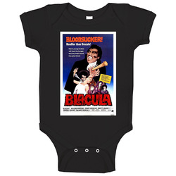 Blacula Cool Vintage 70's Movie onesie Baby One Piece Blacula Cool Vintage 70's Movie onesie Baby One Piece