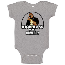 Rick Ross Homeboy Music onesie Baby One Piece Rick Ross Homeboy Music onesie Baby One Piece