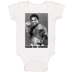 Sugar Ray Leonard Boxing onesie Baby One Piece Sugar Ray Leonard Boxing onesie Baby One Piece