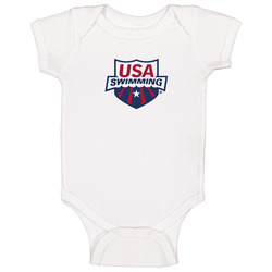 Usa American Swimming Team Olympic T onesie Baby One Piece