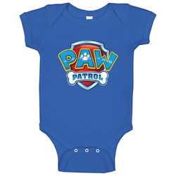 Paw Blue onesie Baby One Piece Paw Blue onesie Baby One Piece