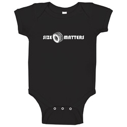 Size Matters onesie Baby One Piece Size Matters onesie Baby One Piece