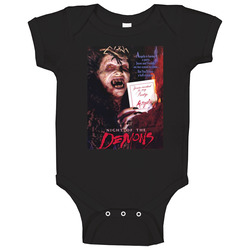 Night Of The Demons Classic 80s Horror Movie onesie Baby One Piece Night Of The Demons Classic 80s Horror Movie onesie Baby One Piece