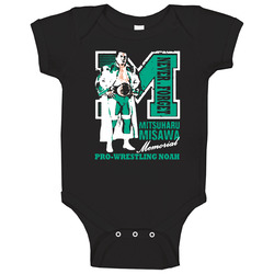 Noah Mitsuharu Misawa Memorial Wrestling onesie Baby One Piece Noah Mitsuharu Misawa Memorial Wrestling onesie Baby One Piece