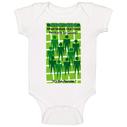 The Soylent Green Corporation Movie Connors Heston onesie Baby One Piece