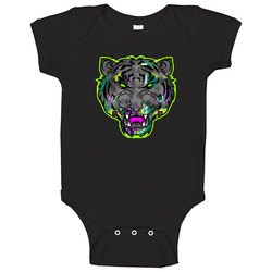 J5belaireyetigblck onesie Baby One Piece J5belaireyetigblck onesie Baby One Piece