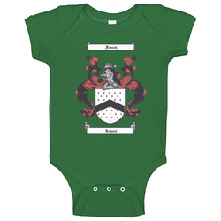 French Family Crest Ireland onesie Baby One Piece French Family Crest Ireland onesie Baby One Piece