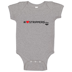 Stripper Clips onesie Baby One Piece Stripper Clips onesie Baby One Piece