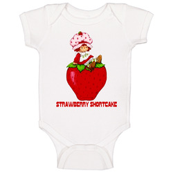 Strawberry Shortcake Strawberry onesie Baby One Piece Strawberry Shortcake Strawberry onesie Baby One Piece