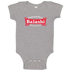 Balashi Premium Beer onesie Baby One Piece Balashi Premium Beer onesie Baby One Piece