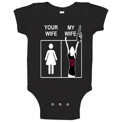 Washington Nationals T Shirt Baseball Sports Tee Your Wife My Wife Funny Sporting Unisex Apparel onesie Baby One Piece Washington Nationals T Shirt Baseball Sports Tee Your Wife My Wife Funny Sporting Unisex Apparel onesie Baby One Piece