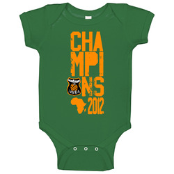Zambia Africa Nations Cup Champions Soccer Football onesie Baby One Piece