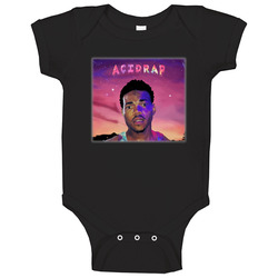 Chance The Rapper Acidrap onesie Baby One Piece Chance The Rapper Acidrap onesie Baby One Piece