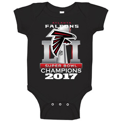 2017 Atlanta Falcons Super Bowl LI Champions T Shirt Rise Up New Black T Shirts onesie Baby One Piece