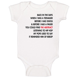 Q Tip Rap Hip Hop Lyrics Song Cool Music onesie Baby One Piece Q Tip Rap Hip Hop Lyrics Song Cool Music onesie Baby One Piece